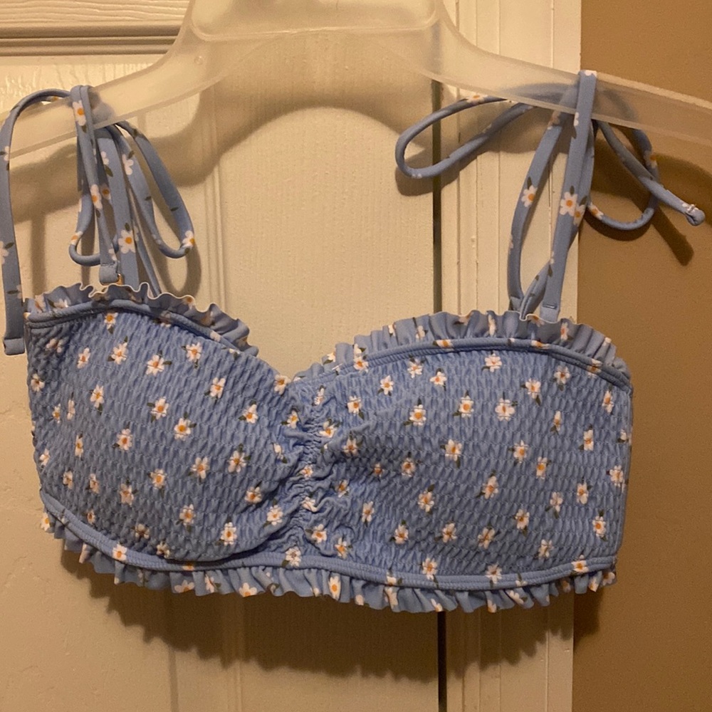 Flower Bathing suit top